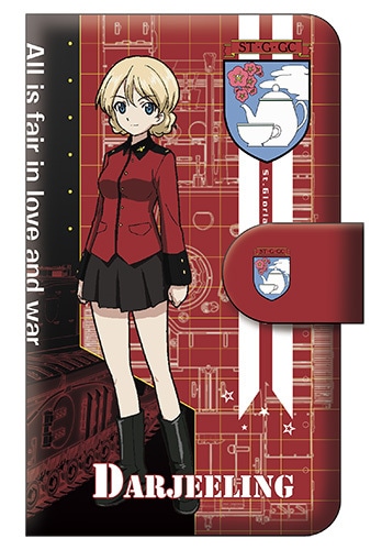 「みんながいますから・・・」作戦 ダージリン 手帳型スマホケース M『ガールズ＆パンツァー　劇場版』【完全受注生産・専売商品】 ダージリン M