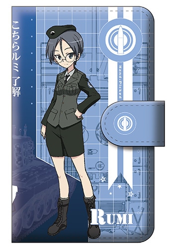 「みんながいますから・・・」作戦 ルミ 手帳型スマホケース M『ガールズ＆パンツァー　劇場版』【完全受注生産・専売商品】 ルミ M