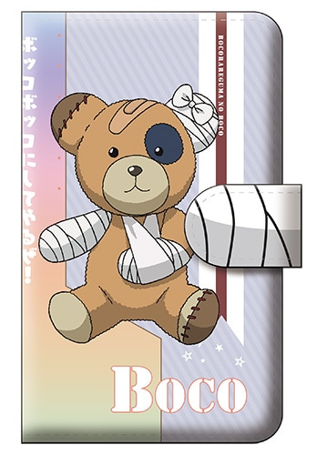 「みんながいますから・・・」作戦 ボコ 手帳型スマホケース M『ガールズ＆パンツァー　劇場版』【完全受注生産・専売商品】 ボコ M