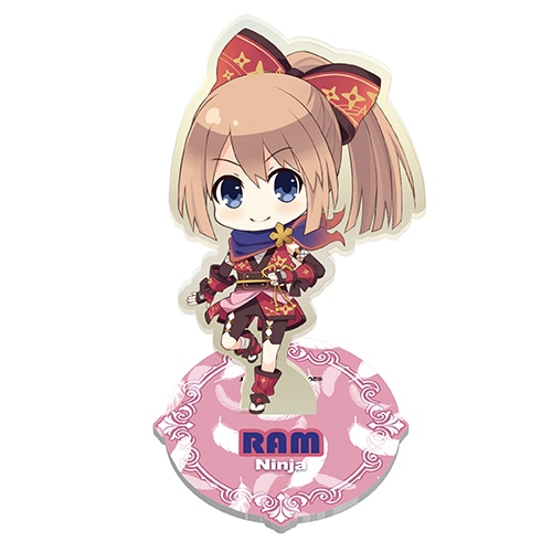 四女神オンライン CYBER DIMENSION NEPTUNE おっきなアクリルフィギュア忍者ラム【専売商品】 忍者ラム