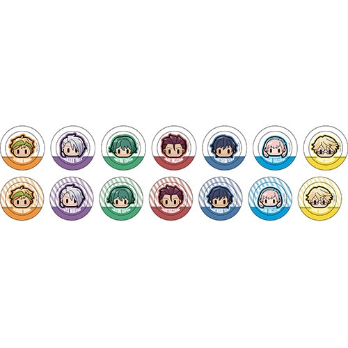 喧嘩番長 乙女 トレーディングアイコン缶バッジ