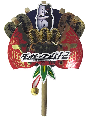 ダンガンロンパ1・2　ミニモノクマ熊手