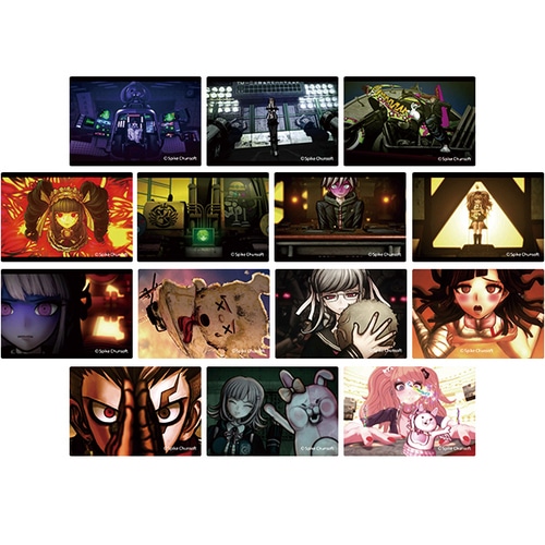 ダンガンロンパ1・2　おしおき缶バッジ