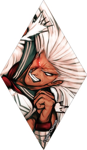 ダンガンロンパ1・2　希望のカケラアクリルバッジ　大神さくら DR 大神さくら