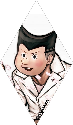 ダンガンロンパ1・2　希望のカケラアクリルバッジ　色葉田田田 DR 色葉田田田