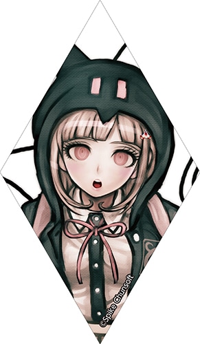 ダンガンロンパ1・2　希望のカケラアクリルバッジ　七海千秋 SDR2 七海千秋