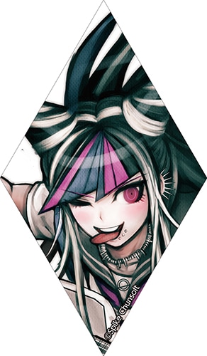 ダンガンロンパ1・2　希望のカケラアクリルバッジ　澪田唯吹 SDR2 澪田唯吹