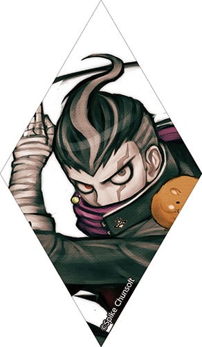 ダンガンロンパ1・2　希望のカケラアクリルバッジ　田中眼蛇夢 SDR2 田中眼蛇夢