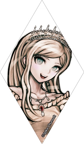 ダンガンロンパ1・2　希望のカケラアクリルバッジ　ソニア・ネヴァーマインド SDR2 ソニア・ネヴァーマインド