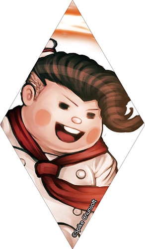 ダンガンロンパ1・2　希望のカケラアクリルバッジ　花村輝々 SDR2 花村輝々