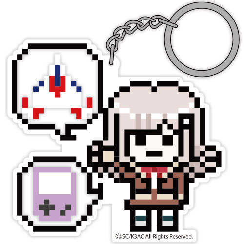 ダンガンロンパ3 ドット七海千秋  アクリルキーホルダー ドット七海千秋  アクリルキーホルダー