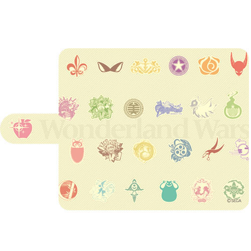 Wonderland Wars 手帳型スマホケース キャスト2Mサイズ Mサイズ