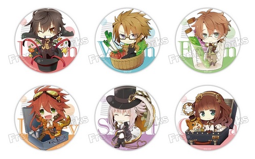 アニメ「Code:Realize ～創世の姫君～」トレーディング缶バッジ　BOX