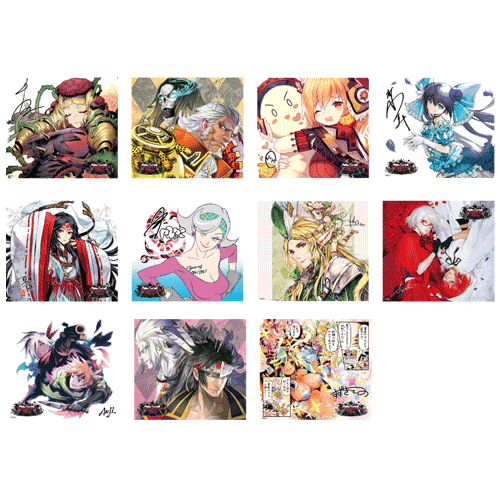 Wonderland Wars ミニ色紙コレクションVol.2