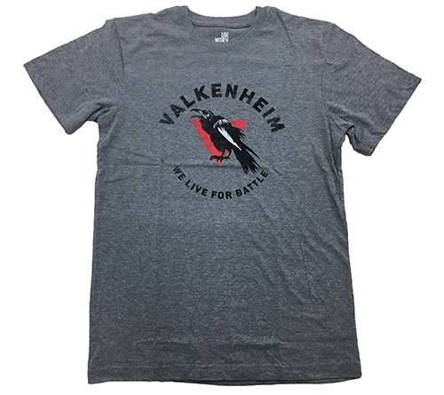 フォーオナー　チームTシャツ　ヴァイキング(赤)サイズ：L ヴァイキング（赤）サイズ：L