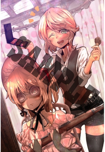 「幼女戦記」篠月しのぶ描き下ろし 『おめかしターニャ～仕事編』　B2タペストリー