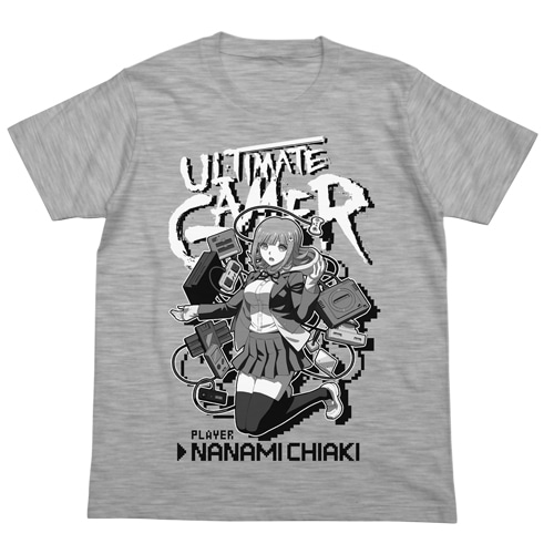 ダンガンロンパ3 七海千秋TシャツHEATHER GRAY-M HEATHER GRAY-M