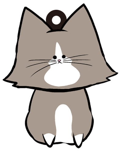 アルフレッドラバーストラップB じ～ アルフB じ～