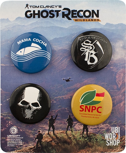 ゴーストリコン　ワイルドランズ　缶バッジセット2※2025年11月中旬出荷分