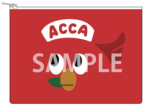 ACCA13区監察課　ポーチ　B アッカァくん柄 B アッカァくん柄