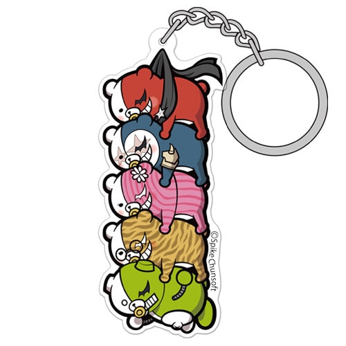 ニューダンガンロンパV3 モノクマーズ アクリルつままれキーホルダー モノクマーズ