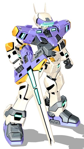 【完全受注生産】「電脳戦機バーチャロン」20周年記念ヒューマンサイズ・テムジンモニュメントMONUMENT:MBV-04＜ライトアップモデル・１P機＞ ライトアップモデル・１P機