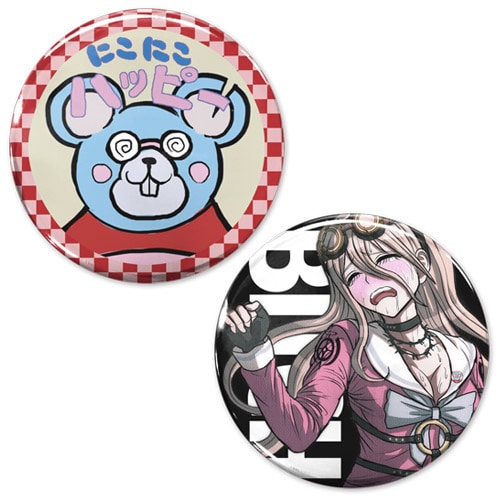 ニューダンガンロンパV3 入間美兎のにこにこハッピーのネズミ野郎 缶バッジセット