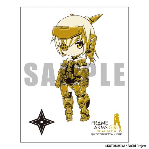 フレームアームズ・ガール 蒔絵ステッカー 迅雷 迅雷