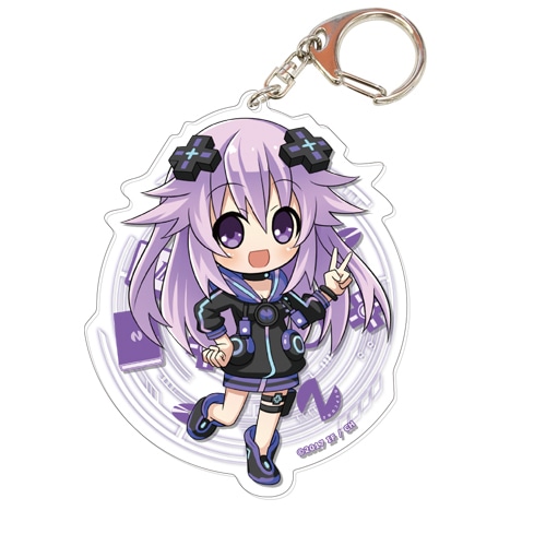 新次元ゲイム ネプテューヌVIIR おっきなアクリルキーホルダー 10 ネプテューヌ（大）【専売商品】 10 ネプテューヌ（大）