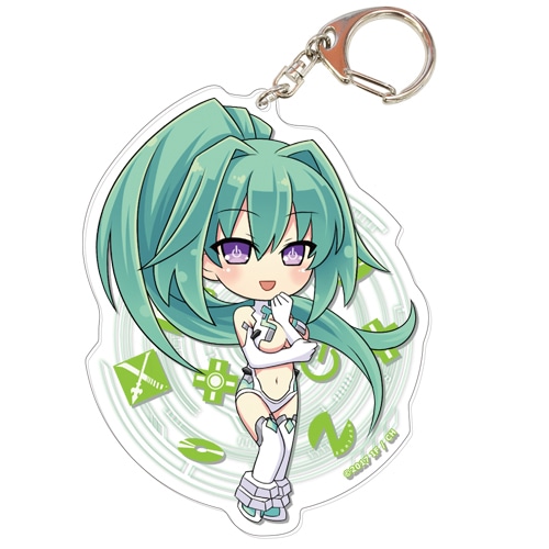 新次元ゲイム ネプテューヌVIIR おっきなアクリルキーホルダー 16 グリーンハート【専売商品】 16 グリーンハート