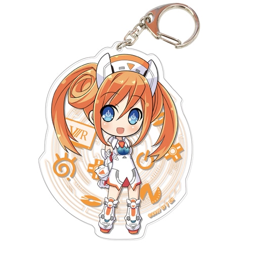 新次元ゲイム ネプテューヌVIIR おっきなアクリルキーホルダー 21 オレンジハート【専売商品】 21 オレンジハート