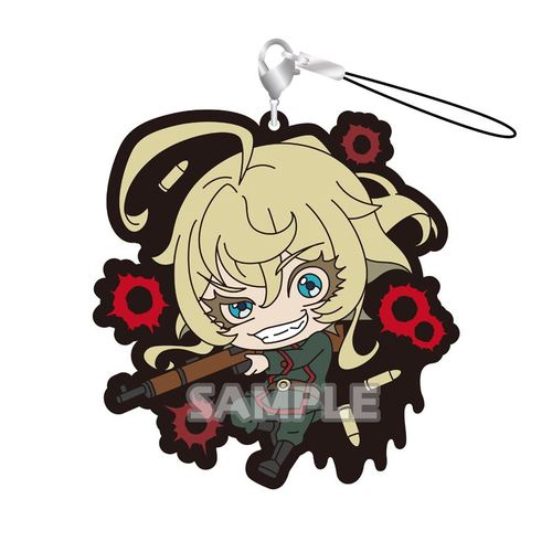 幼女戦記　ラバーストラップRICH　ターニャ戦闘ver. ターニャ戦闘ver.