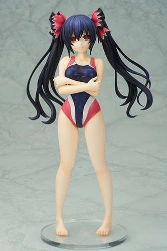 超次元ゲイム ネプテューヌ ノワール 競泳水着 立ちポーズver. 1/5スケールPVC塗装済完成品