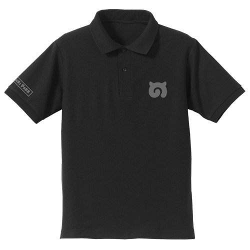けものフレンズ ジャパリパーク ポロシャツBLACK-M BLACK-M