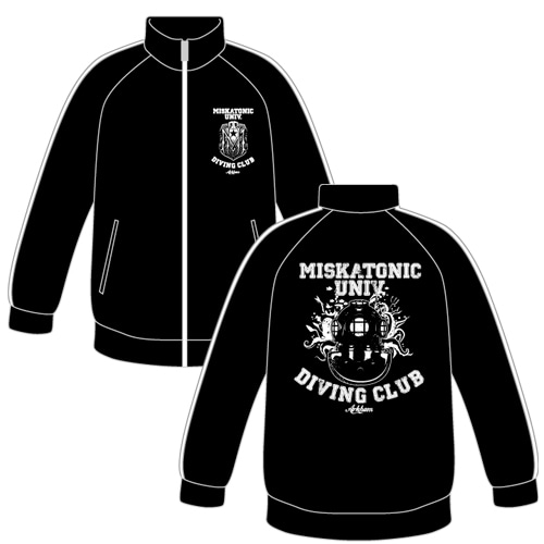 ミスカトニック大学ダイビング部ジャージ / XL / BLACK×WHITE XL / BLACK×WHITE