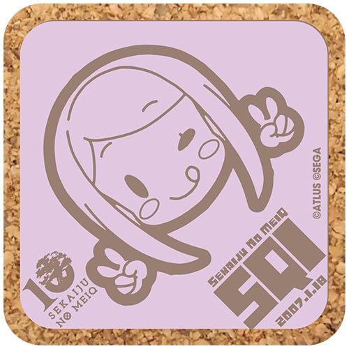 世界樹の迷宮 10th Anniversary コルクコースター SQ1 パラディン【専売商品】※2025年11月中旬出荷分 SQ1 パラディン