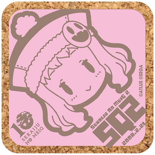 世界樹の迷宮 10th Anniversary コルクコースター SQ2 ガンナー【専売商品】※2025年11月中旬出荷分 SQ2 ガンナー