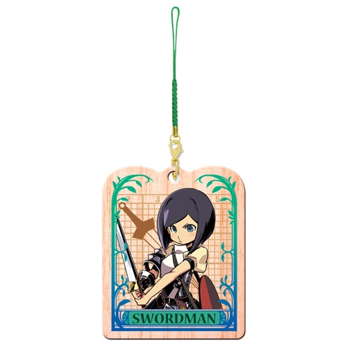 「世界樹の迷宮 10th Anniversary」木製ストラップ 06(ソードマン)【専売商品】 06(ソードマン)