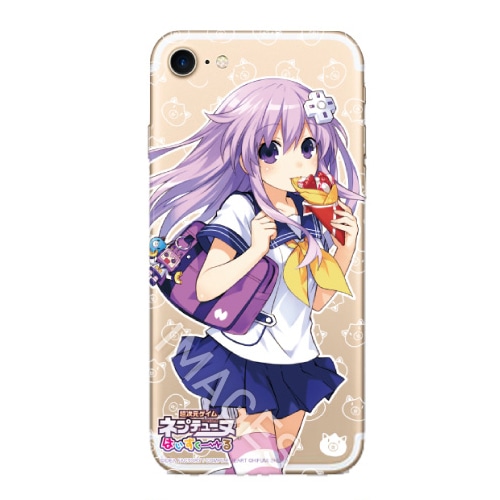 超次元ゲイム ネプテューヌ はいすくーる　iPhone7ケース ネプギア ネプギア