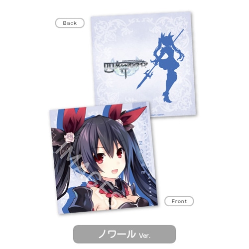 四女神オンライン CYBER DIMENSION NEPTUNE 中綿クッション ノワール ノワール