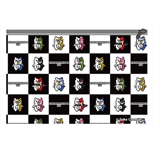 ニューダンガンロンパV3 マルチポーチ モノクマーズ柄 モノクマーズ柄