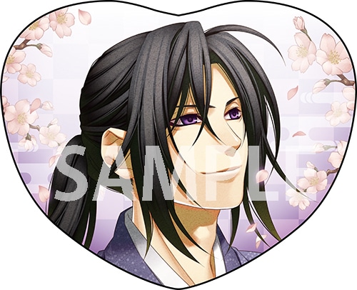 薄桜鬼 真改　ハート型クッション 土方歳三 土方歳三