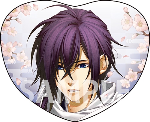 薄桜鬼 真改　ハート型クッション 斎藤一 斎藤一