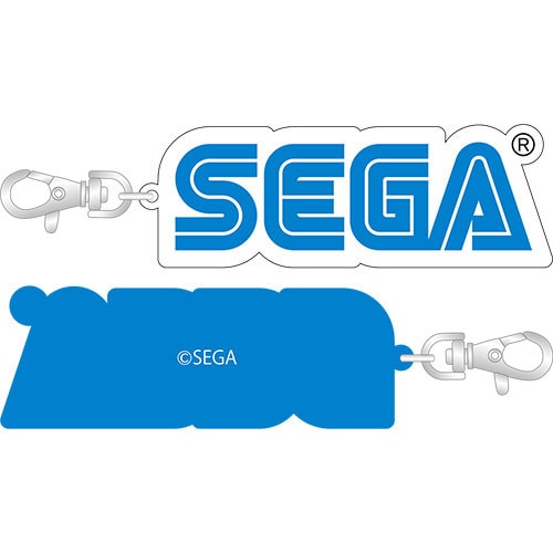 「セガロゴ」ラバーキーホルダー