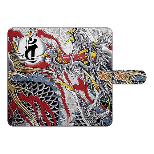 『龍が如く』桐生の昇り龍スマホケースL 昇り龍スマホケース L