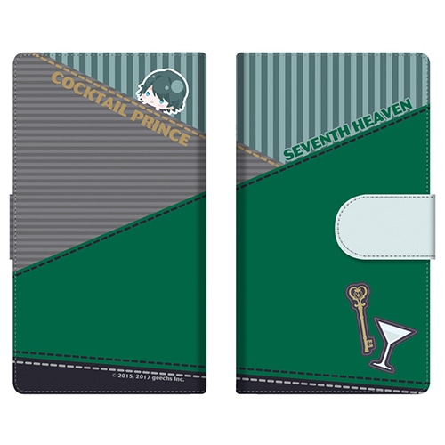 カクテル王子(プリンス)　手帳型スマホケース　022 セブンス・ヘヴン【専売商品】Mサイズ 022 セブンス・ヘヴン　Mサイズ