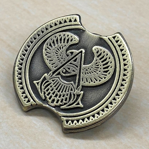 アサシン クリード　オリジンズ　バエク　シールドピンバッジ※2025年11月中旬出荷分