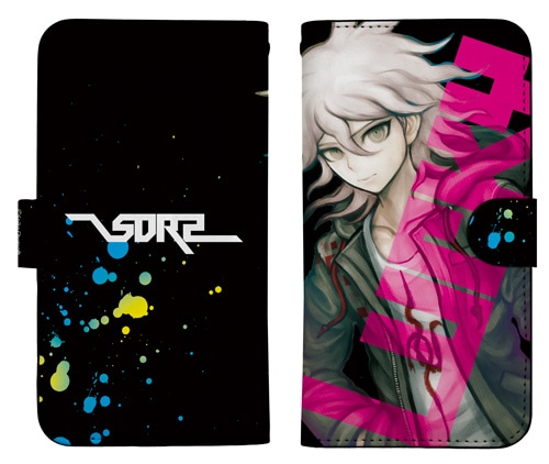 ダンガンロンパ1・2 狛枝凪斗 手帳型スマホケース　138 138