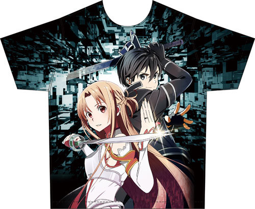「劇場版 ソードアート・オンライン -オーディナル・スケール-」フルグラフィックTシャツキリト＆アスナ キリト＆アスナ