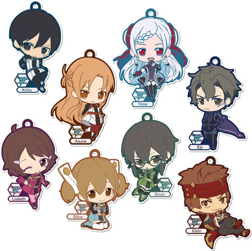 「劇場版 ソードアート・オンライン -オーディナル・スケール-」ジェンコ ラバーストラップコレクション